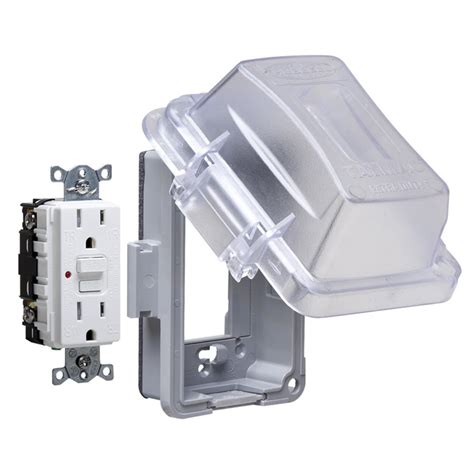 clear cover electrical box|covers for outside electrical boxes.